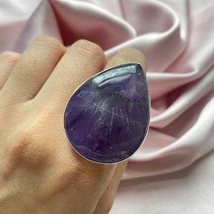 Handmade <b>Amethyst</b> Ring 925 Sterling Silver Gemstone Luxury Jewelry Elegant Ring Gift For Women Fine Jewelry - Product Image 4