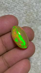 Opale éthiopienne incroyable, poids 8 carats, opale naturelle de qualité supérieure. - Product Image 3