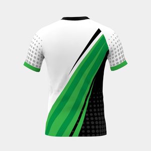 T-shirt de compression unisexe à manches courtes OEM pour sublimation, séchage rapide, protection UV, polyester/spandex 220g - Product Image 2