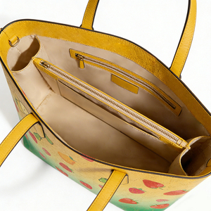 Designer Brand Women's Fruit Print Tote <b>Bag</b> <b>Large</b> Capacity Ladies' Handbag, Casual Shopping <b>Beach</b> Everyday <b>Bag</b> - Product Image 6