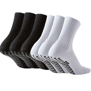 Breathable Ankle <b>Socks</b> for Running Men <b>Women</b> Black White Solid Knitted Anti Slip Cotton Bamboo Fiber Summer Standard <b>Thickness</b> - Product Image 1