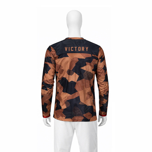 Camiseta de Motocross Personalizada con Camuflaje, Manga Larga, Transpirable, para Motociclismo Todoterreno - Product Image 3