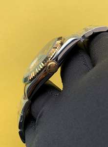 BOJ Plain R.O.L.E.X.07 41mm Top Seller Index Dial Stainless Steel Mechanical Automatic Movement <b>Wrist</b> <b>Watch</b> Tow Tone Low Price - Product Image 2