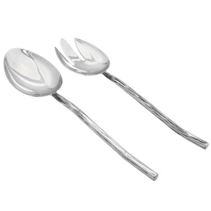 Juego de Cubiertos Estilo Portugués al por Mayor, Calidad Comercial para Hotel y Restaurante, Cubertería con Efecto Madera, Acero Inoxidable Resistente - Product Image 3
