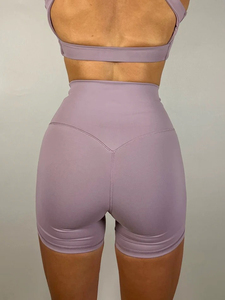 Shorts Deportivos de Cintura Alta para Mujer, sin Costuras, con Control de Abdomen, Compresión, para Yoga y Ejercicio, Venta al Por Mayor, Personalizados, de Verano - Product Image 6