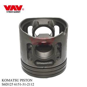 Precio de fábrica 6D125 6151-31-2112 Pistón para Komatsu - Product Image 2
