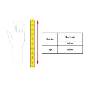 Guantes de Soldadura de Cuero Azul con Palma Reforzada, Resistentes al Calor y al Aceite, con Protección para el Pulgar, para Trabajo Industrial - Product Image 2