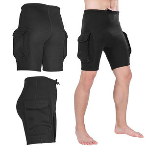 กางเกงว่ายน้ำผู้ชายผ้าแคนวาสแห้งเร็วแบบใหม่  ปรับแต่งสีและขนาดได้  ชุดชายหาดคุณภาพสูง กางเกงบอร์ดชอร์ต ขายส่ง - Product Image 2