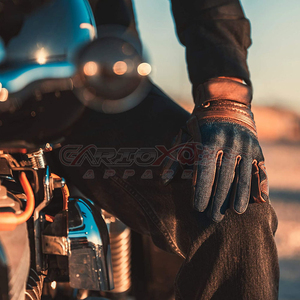 Gants de moto sur mesure, équipement de protection pour la course, fabrication OEM, fourniture d'usine pour les clients de marques privées et les distributeurs en gros - Product Image 3
