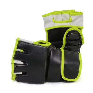 Rahsal Industries MMA Kick Boxing Half Finger Unisex Leather Training Gloves with for Closure and Customized Packaging - Product Image 4