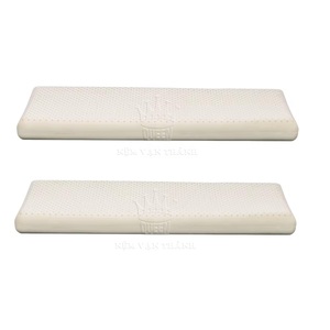 Zero Gravity 100% Natural Plant Anti-Snore Latex 200TC Bed Pillows Rectangle Neck Support Polyester/Cotton Cooling Massage - Product Image 4