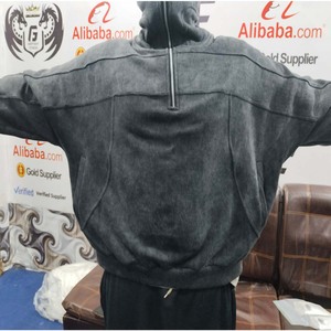 Vente en gros Sweat à capuche Ninja Techwear futuriste avec masque intégré, Fournisseur USA Canada, Molleton de coton épais 500 GSM - Product Image 2