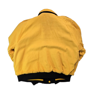 Stylish Jacket with Wool Body High Street Howe Vintage 1960s Custom Club Black Wool Reversible Letterman Jacket - Product Image 4