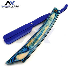 Maquinilla de Afeitar Profesional Recta para Hombre, Doble Filo, Cuchilla Única, Calidad de Barbero, para Aseo Facial, Corporal y de Bikini, Depilación Suave - Product Image 2