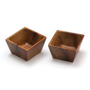 Handcrafted <b>Wooden</b> Serving <b>Bowl</b> for Fruits Meals Snacks - Product Image 2