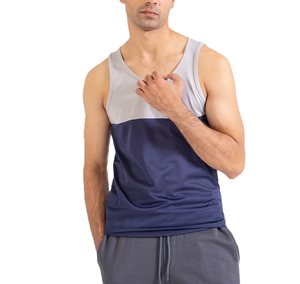 Camisetas sin mangas para hombre, diseño OEM 2026, transpirables, talla personalizada, de Pakistán, ropa de gimnasio, cuello redondo, sin mangas - Product Image 3