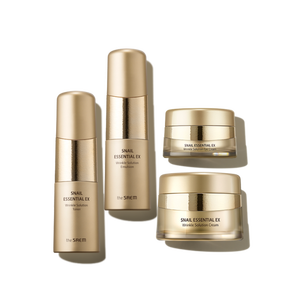 Set de Cuidado Facial de 3 Piezas The Saem Snail Essential EX Wrinkle Solution en Frascos - Product Image 1