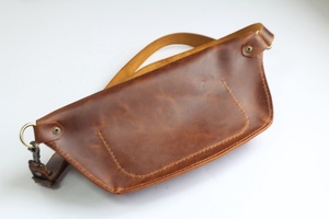 Sac banane en cuir de qualité supérieure, prix abordable, durable, respirant, séchage rapide, dernier design, toutes les couleurs, sac banane en cuir tendance - Product Image 2
