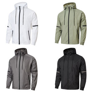 Chaqueta Cortavientos para Hombre 2026, Chaqueta de Transición Impermeable, Resistente a la Intemperie y Transpirable, Chaqueta Deportiva con Capucha de Tejido Nik - Product Image 6