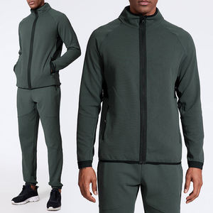 Premium Quality Breathable Polyester Fabric Tracksuit For <b>Men</b> Lightweight Polyester And Activewear <b>Jackets</b> And Pants Set For <b>Men</b> - Product Image 3