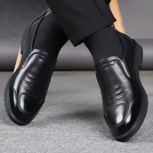 Mocassins de ville pour hommes en PU, imperméables, antidérapants, respirants et confortables - Product Image 3