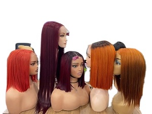 Wholesale Price Human Hair <b>Wigs</b> Bone Straight <b>Bob</b> <b>Wigs</b> Black 2x6 5x5 All Color Vietnamese hair extensions - Product Image 6