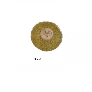 Brosse de haute qualité avec poils circulaires en laiton - 3 pouces, utilisée pour la fabrication de bijoux, vente en gros, prix le plus bas, meilleur produit pour les bijoux - Product Image 3