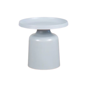 Mesa Auxiliar Redonda Pequeña con Color Personalizado, Mueble Decorativo para Sala de Estar, Mesa de Centro Ligera Estilo Marroquí - Product Image 1