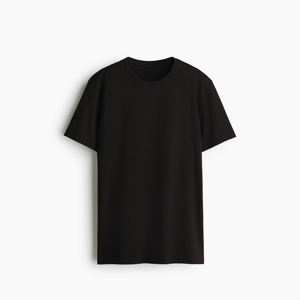 Camiseta de Algodón Pima para Hombre, Corte Entallado, Sensación Premium, Ligera, Transpirable, Manga Corta, Informal para Uso Diario - Product Image 6