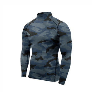 ผู้ผลิต OEM ขายส่ง เสื้อรัดกล้ามเนื้อออกกำลังกายแบบกำหนดเอง เสื้อรัดกล้ามเนื้อสำหรับ BJJ MMA ฝึกซ้อมในยิม แห้งเร็ว ระบายอากาศได้ดี - Product Image 1