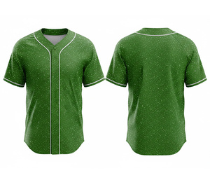 Maillot de baseball personnalisé OEM – Tissu de qualité supérieure |   Kit de baseball d'équipe avec logo et numéros personnalisés |   Base en polyester respirant - Product Image 2
