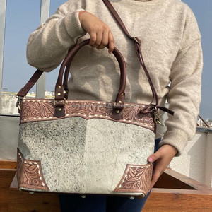 Bolsos cruzados de piel auténtica de vaca de fabricante 2024, bolso de mano de alta calidad ODM OEM para mujer - Product Image 4