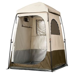 Tenda Pieghevole per Campeggio a 1 Stanza, in Oxford 210D a Doppio Strato, con Picchetti e Corde, Borsa per il Trasporto e Barra Trasversale - Product Image 5