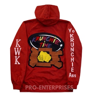 Conjunto de Sudadera con Capucha y Chaqueta Cortavientos para Hombre, Logotipo Frontal, 100% Poliéster/Algodón, Diseño con Cremallera, Corte Regular - Product Image 4