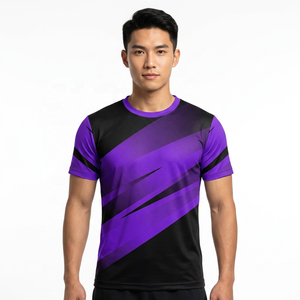 Men's for Black <b>Geometric</b> Pattern Short Sleeve O-Neck Quick Dry Eco-Friendly Streetwear Sublimation Printed Regular T-<b>Shirt</b> - Product Image 4
