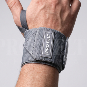 Bandes de poignet en caoutchouc personnalisées avec logo en relief pour la musculation et le fitness, haute performance, pour l'entraînement de force - Vente chaude - Product Image 3