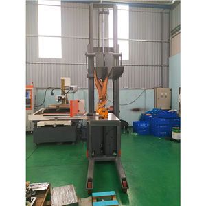 ที่ขายดีที่สุดไฟฟ้าพาเลท Stacker M1-1,5T-3M แบตเตอรี่ลิเธียมไฮดรอลิกรถยกคนเดินถนนเครื่องยนต์รับประกัน 1 ปีกลศาสตร์ - Product Image 3