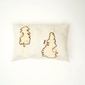 Cuscino Decorativo Morbido ed Elegante 100% Poliestere 24X16 con Ricamo, Cuscini Decorativi e da Divano - Product Image 2