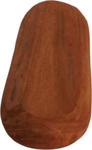 Bol en bois écologique décoratif pour servir la salade, bol de service en bois naturel, style rustique, cuisine champêtre, durable - Product Image 4