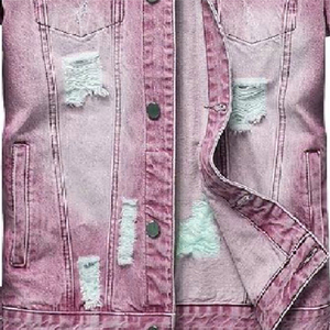 Fabricante OEM de Chaquetas Vaqueras de Moda al por Mayor, Chaqueta Vaquera Estilo Vintage para Hombre y Mujer, Nueva y Elegante - Product Image 6
