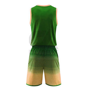 Uniforme de basket-ball sans manches pour homme adulte, 100% polyester, antibactérien, séchage rapide, impression par transfert thermique, services OEM personnalisés - Product Image 3