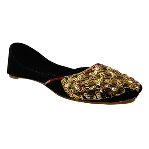 Shoes Khussa Punjabi Woman Traditional Handmade Khussa Wedding Bridal Punjabi <b>Jutti</b> Hand Made Fancy Khussas Wholesale OEM ODM - Product Image 3