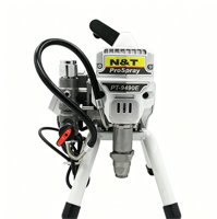 Pulvérisateur de peinture sans air portable puissant, conception à piston électrique - pour usage domestique et professionnel