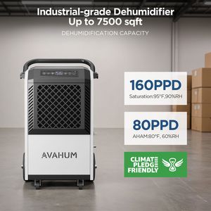 160 Punti. 7.500 mq Deumidificatore Commerciale e Industriale Senza Contenitore Ft. White - Product Image 4