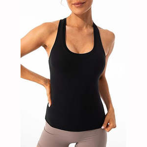Tops de sport pour femmes, design optimal, séchage rapide, design et logo personnalisés, vêtements de fitness à bas prix et faible MOQ. - Product Image 2