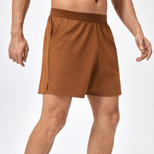 Pantalones Cortos Deportivos Casuales con Cintura Elástica, Transpirables, de Nailon de Secado Rápido, Ajuste Holgado para Correr - Product Image 5