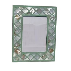 Marco DE FOTOS MDF con incrustaciones de madreperla roja floral moderna personalizada varios tamaños molduras de marco de decoración del hogar disponibles - Product Image 4