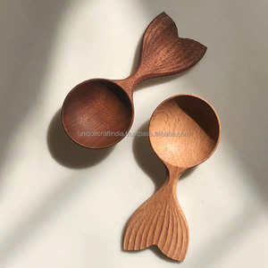 Cuchara de madera personalizada Cubiertos artísticos Espátula para bodas Disponible a precios - Product Image 5