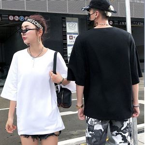 Camisetas Blancas al por Mayor 100% Algodón, Camisetas Oversize con Hombros Caídos, Camiseta Blanca para Impresión DTG Personalizada, 200 g/m² - Product Image 2