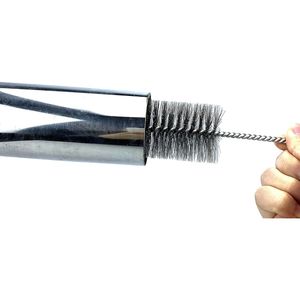 Set di 8 Spazzole in Acciaio Inox per Pulizia Tubi, per Parti Auto, Lavaggio Auto e Bottiglie/Tubi, Spazzole Versatili - Product Image 3